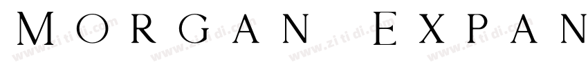 Morgan Expanded Spac字体转换